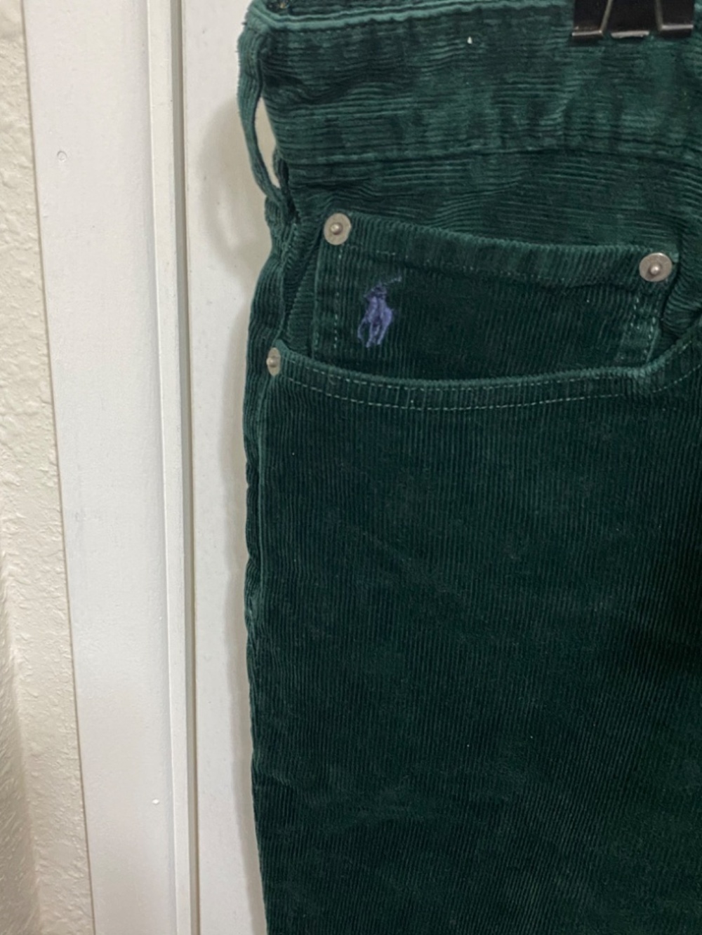 Polo Ralph Lauren Size 38x32 Men’s Green Corduroy Pants - Picture 9 of 9